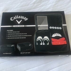 Brand new Callaway trunk locker for golf